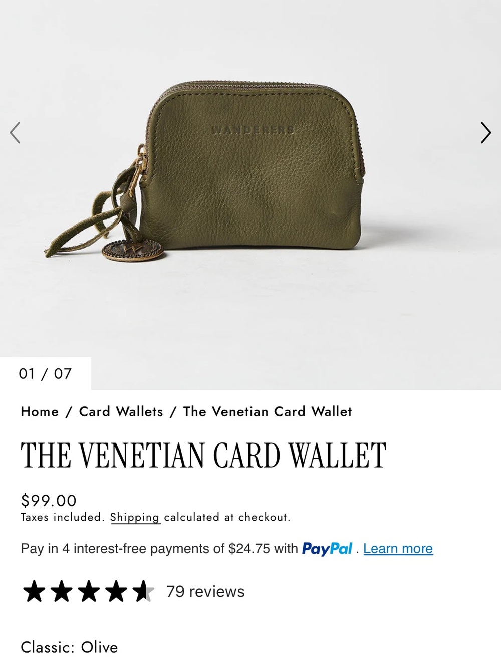 Wanderers Olive Crossbody Set - Picture 12 of 12
